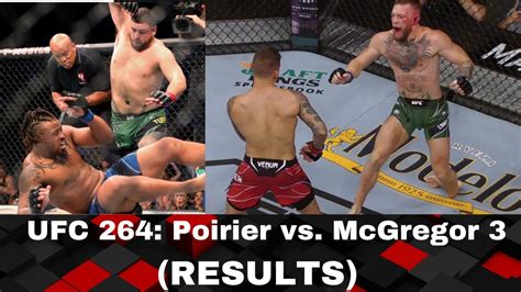 ufc 264 results cbs.